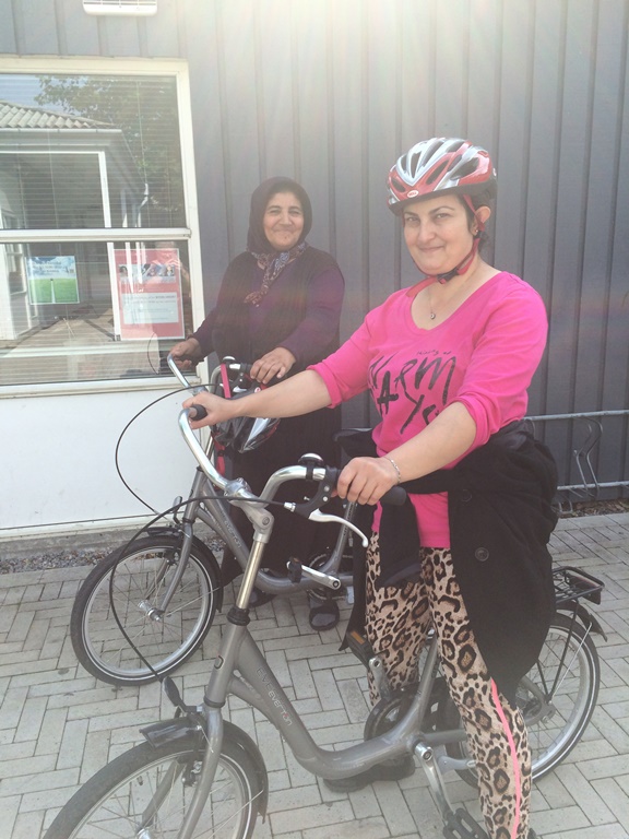 Damer der cykler web